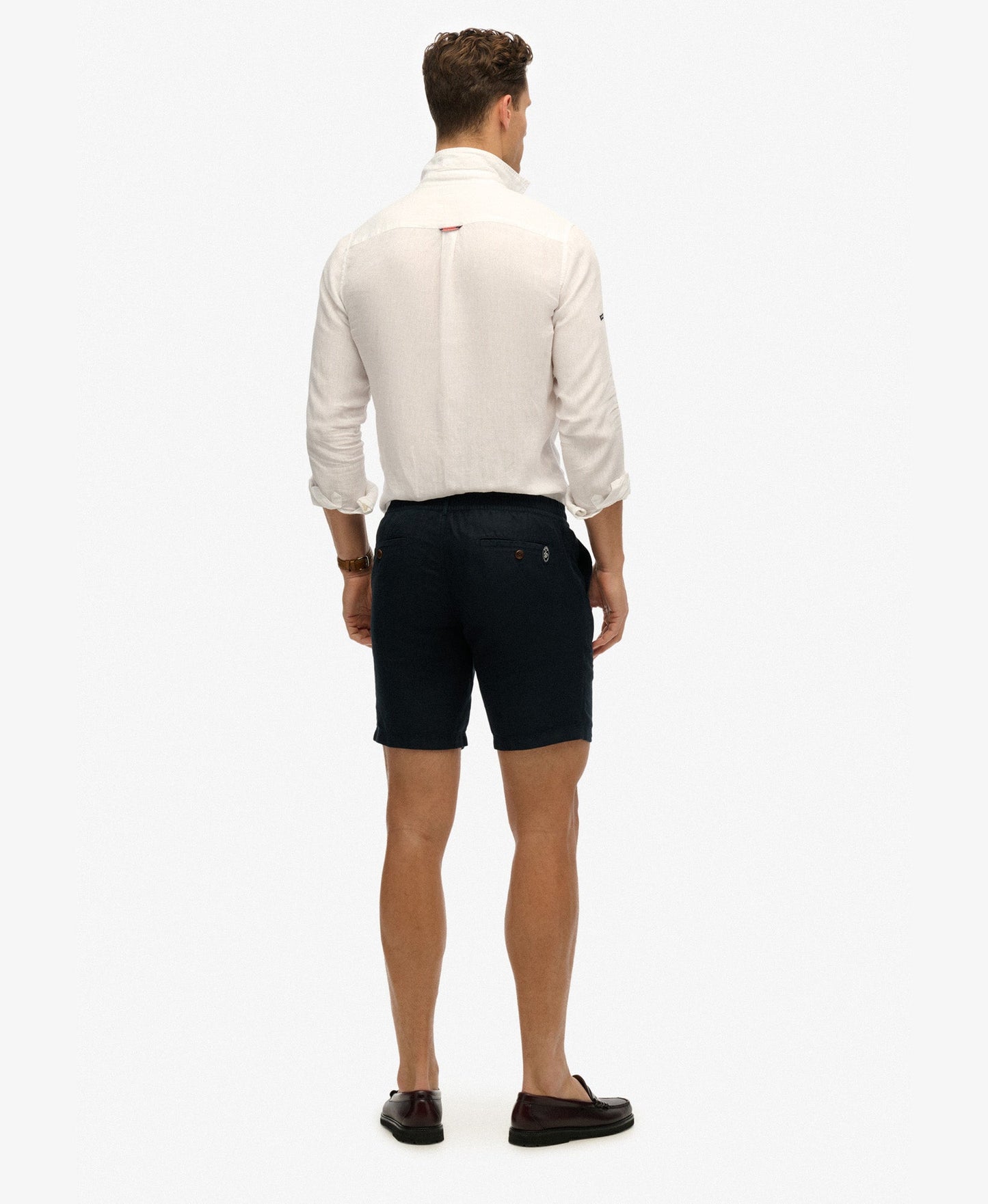 Merchant Linen Short | Eclipse Navy