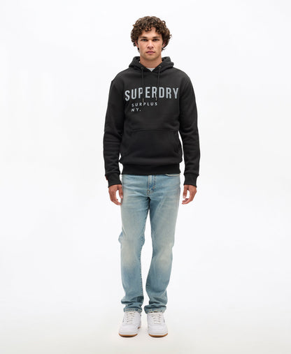 Surplus Graphic Hoodie | Washed Surplus Black