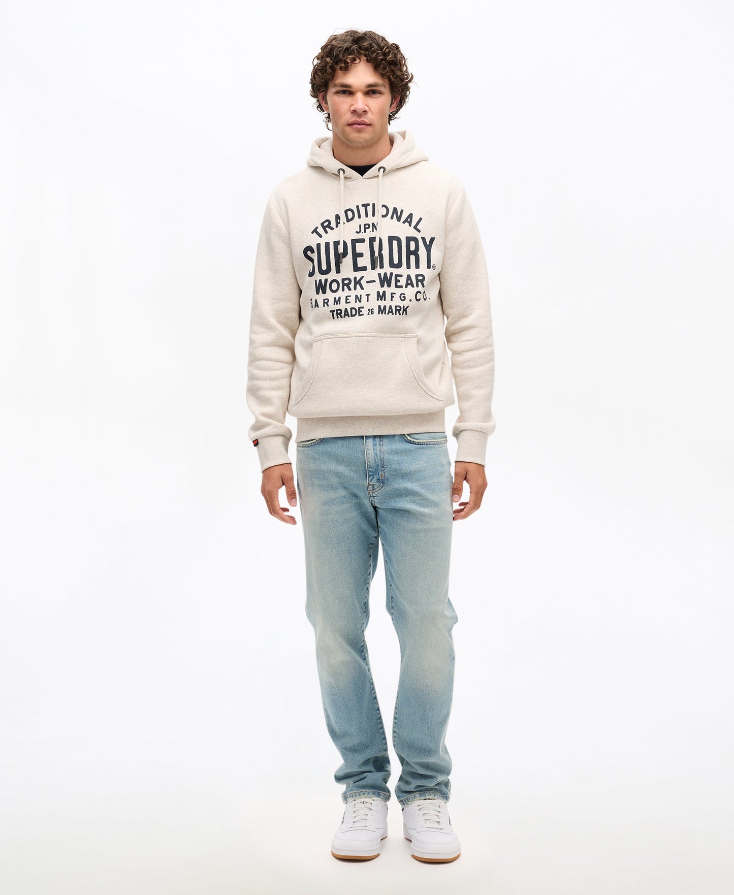 Workwear Hoodie | Oat Cream Marle