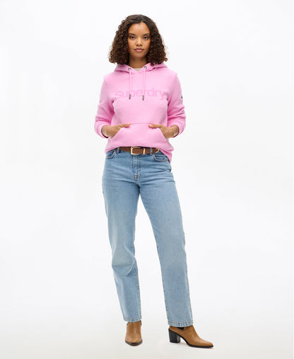 Core Logo Hoodie | Lilac Chiffon