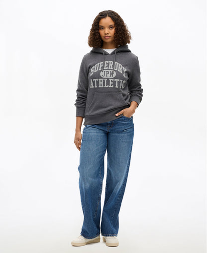 Athletics Hoodie | Granite Grey Marle
