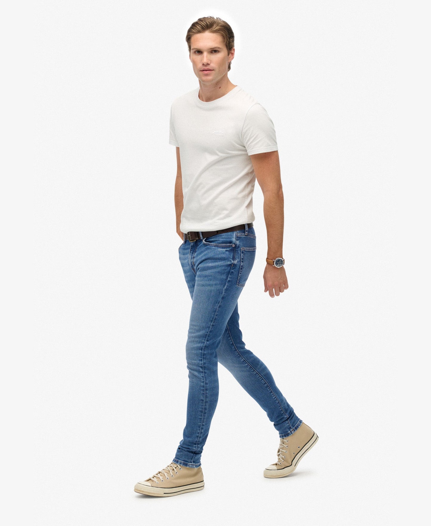 Vintage Skinny Jeans | Elkhorn Mid Blue 32