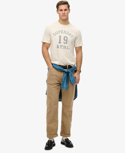Athletic Essential Tee | Desert Bone Off White