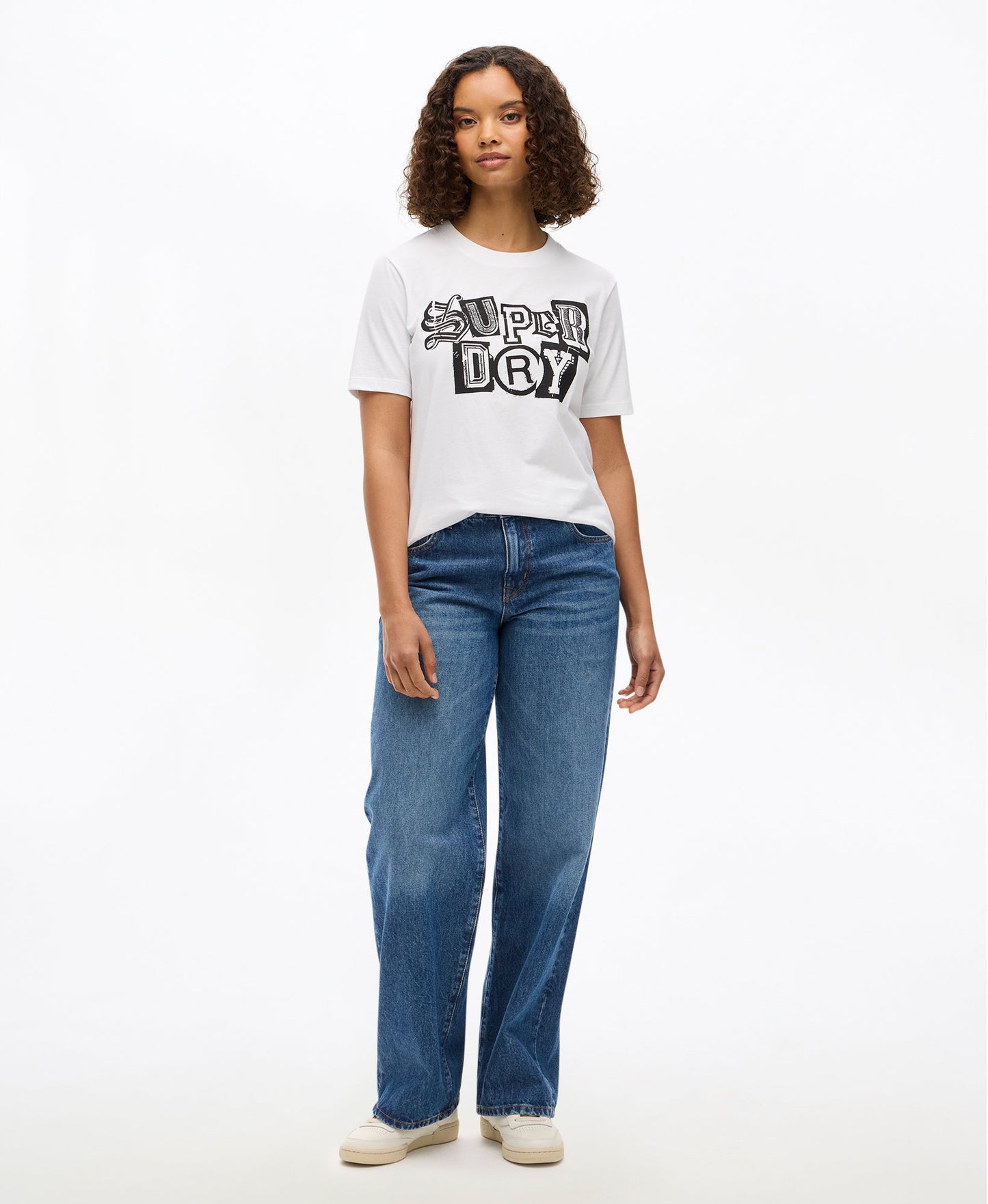 Punk Poster Relaxed Tee | Optic