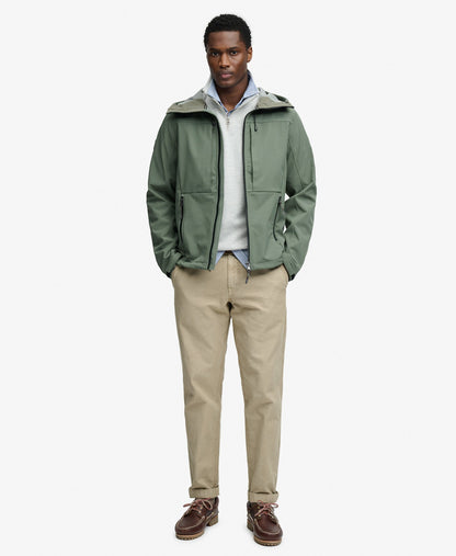 Hooded Softshell Trekker Jacket | Freestyle Green
