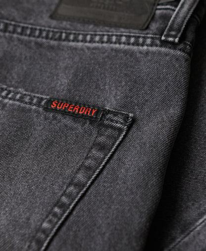 Straight Shorts | Wisconsin Washed Black
