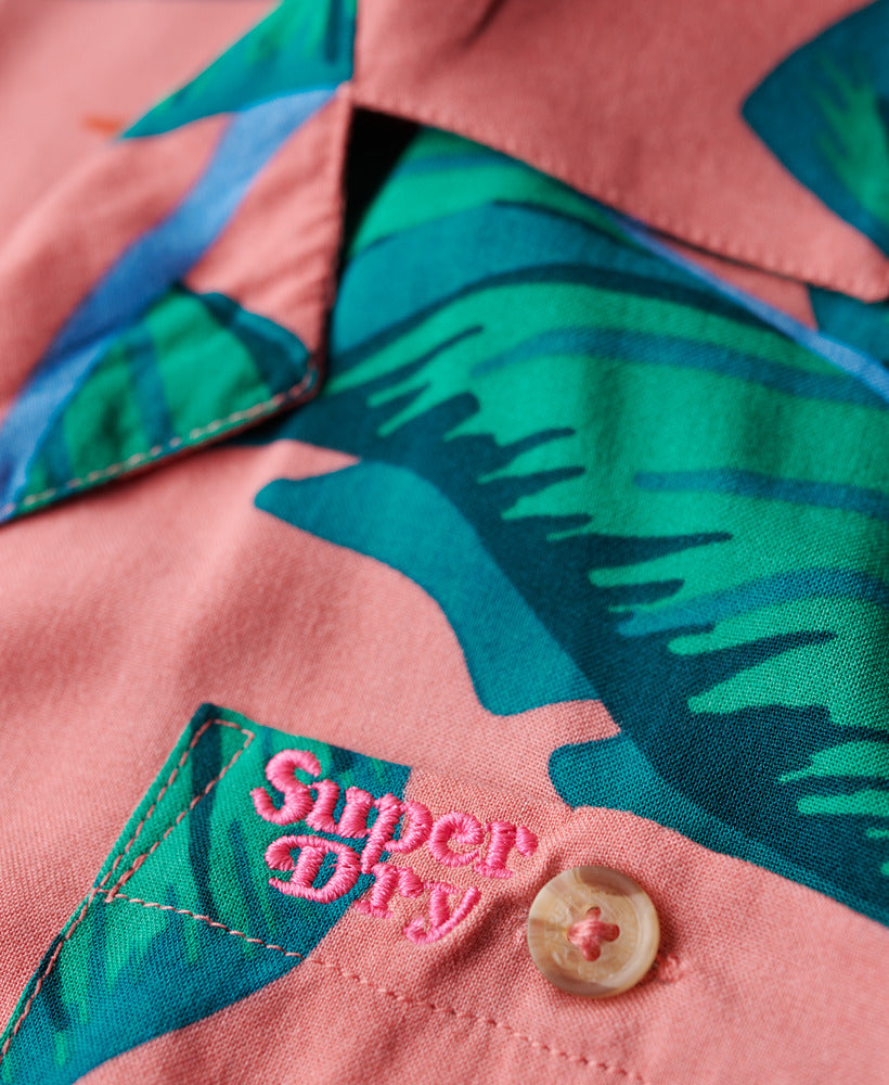 Beach Resort Shirt | Pink Paradise
