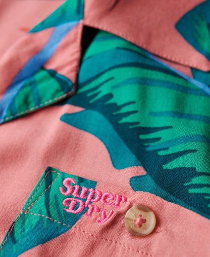 Beach Resort Shirt | Pink Paradise