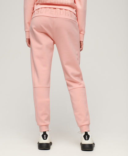 Sports Tech Slim Joggers | Peach Pearl Pink