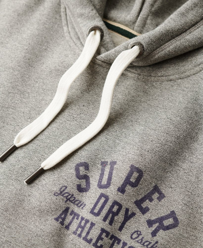 Track &amp; Field Graphic Hoodie | Light Grey True Grit
