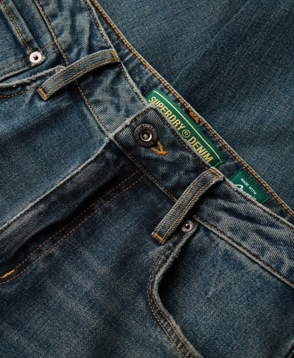 Organic Cotton Slim Jeans | Viper Repair Indigo 32