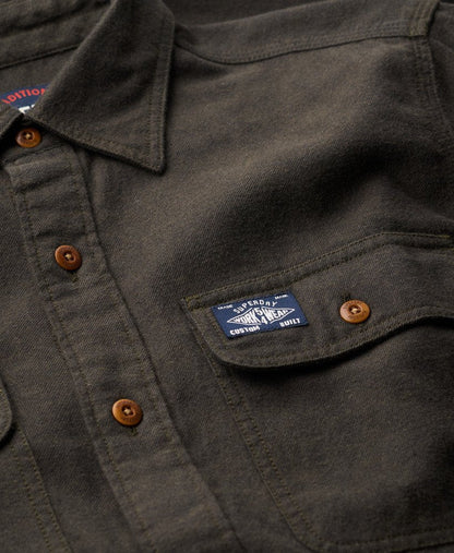 Trailsman Flannel Shirt | Chive Green