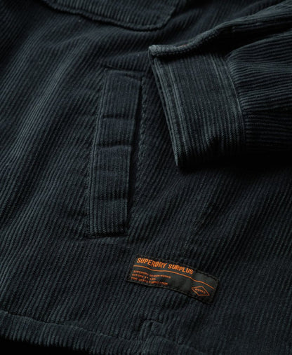 Surplus Cord Quilt Overshirt | Eclipse Navy