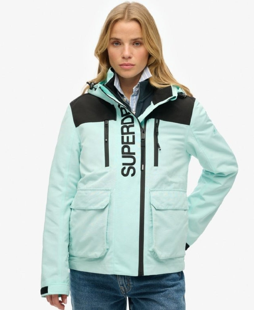 Colour Block Ultimate Windbreaker | Cali Blue/Black