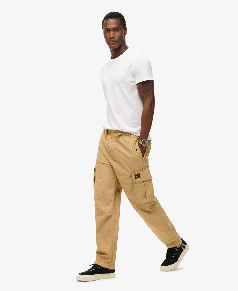 Baggy Parachute Pant | Dress Beige