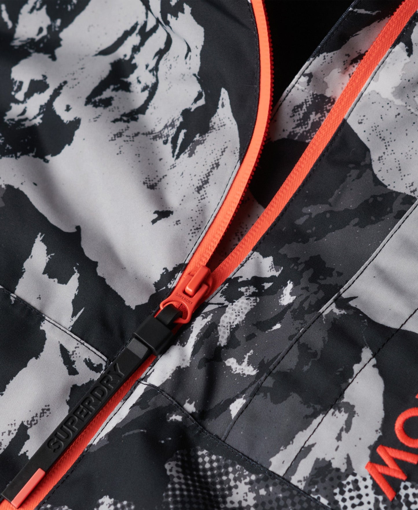Ski Freestyle Core Jacket | Volcanic Mountain Camo Grey
