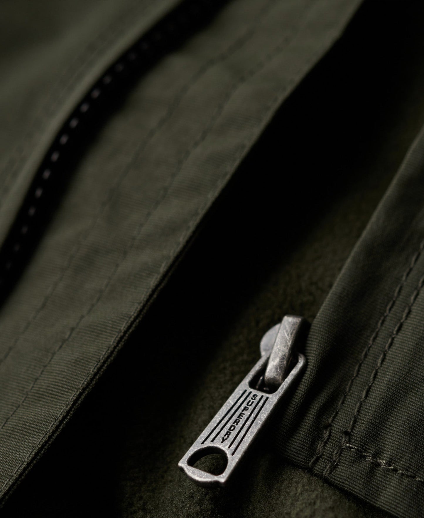 Surplus Nylon Hooded Bomber | Surplus Goods Olive Green
