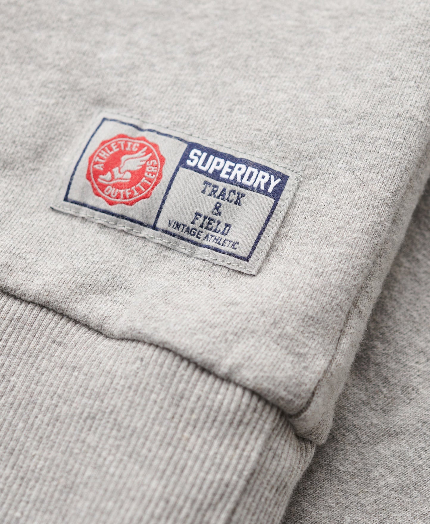 Athletic Printed Sweatshirt | Athletic Grey Marle