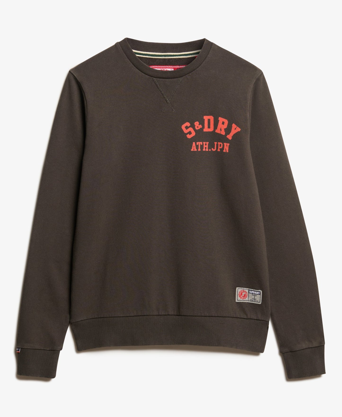 Athletic Printed Sweatshirt | Bison Black