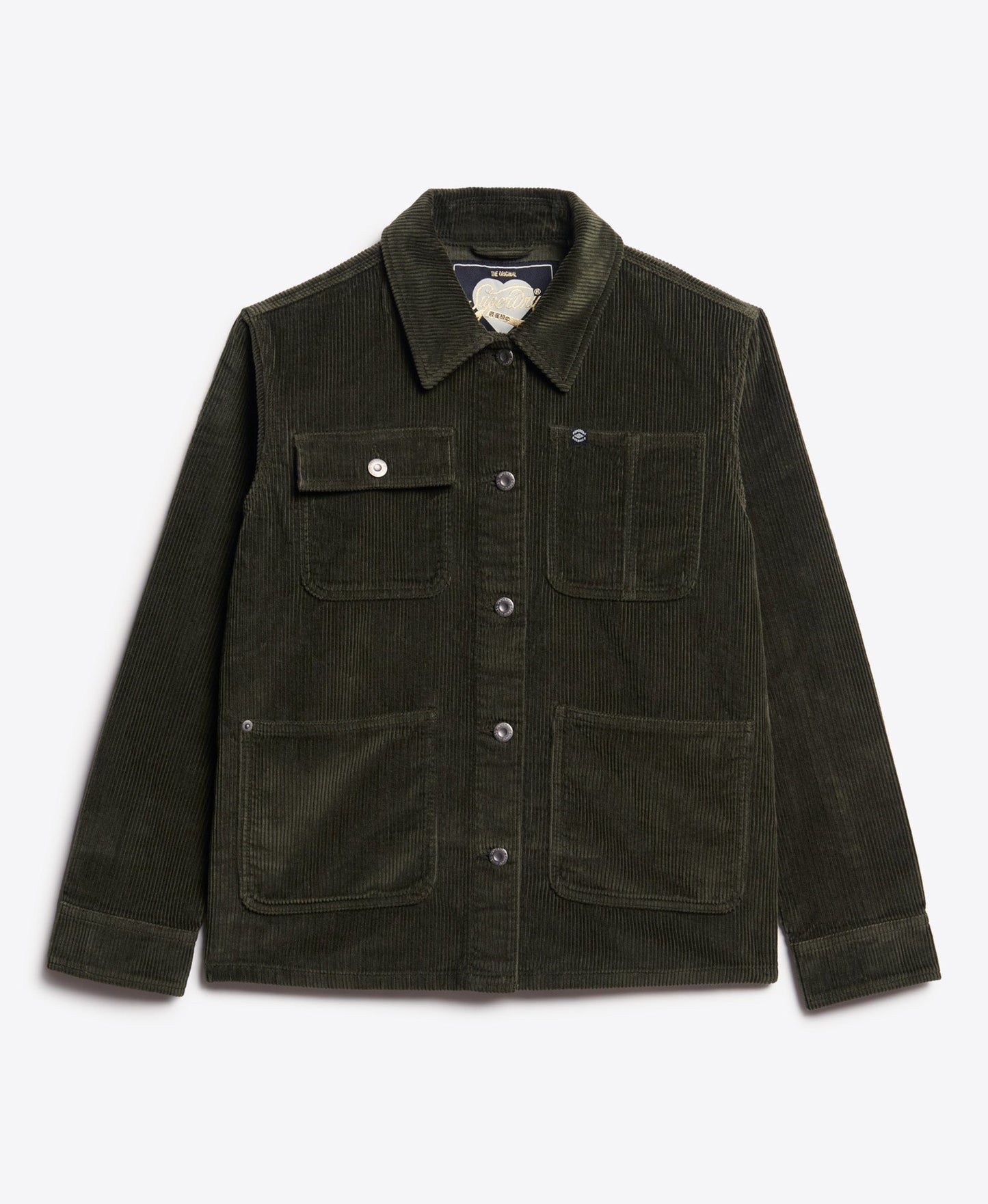 Corduroy Chore Jacket | Army Khaki
