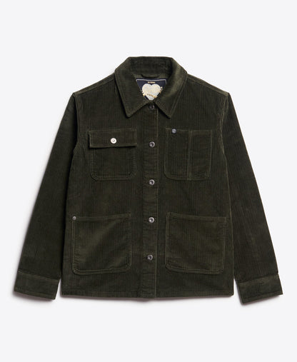 Corduroy Chore Jacket | Army Khaki