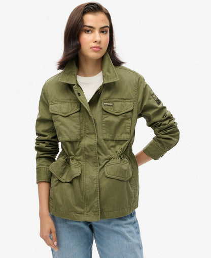 Military M65 Lined Jacket | Burnt Olive