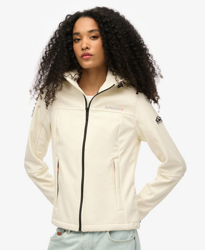 Hooded Classic Trekker Slim Fit Jacket | Off White
