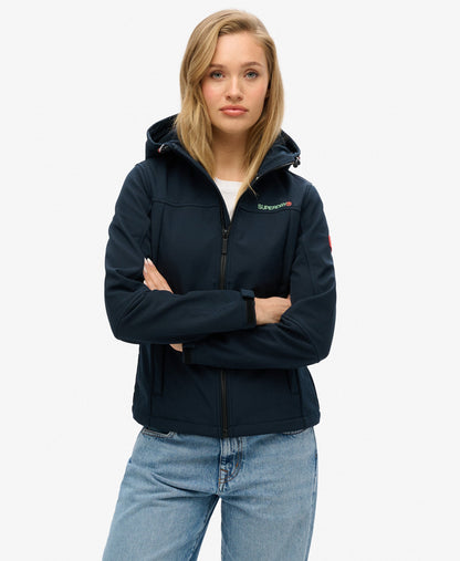 Hooded Classic Trekker Slim Fit Jacket | Eclipse Navy