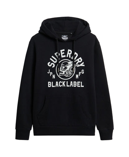 Black Label Hoodie | Black