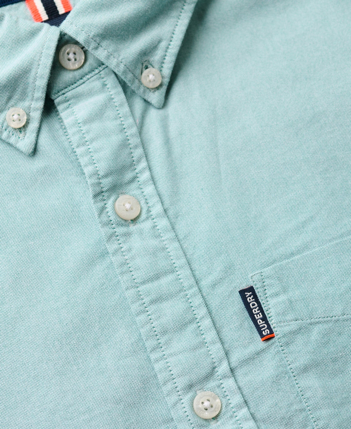 Essentials Oxford Shirt | Peppermint Chambray Oxford