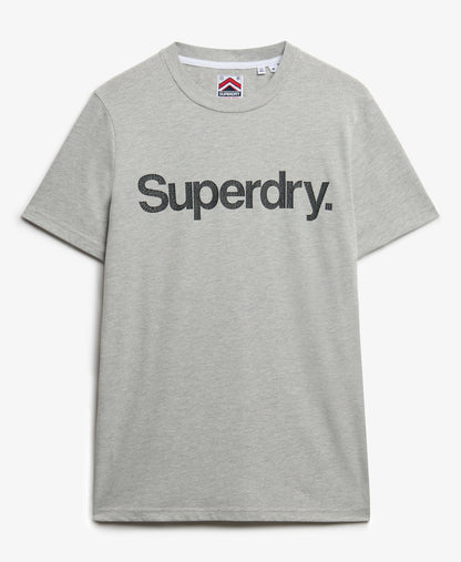 Core Logo Tee | Grey Marle