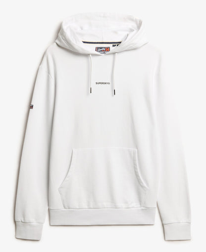Plain Slim Fit Hoodie | Optic