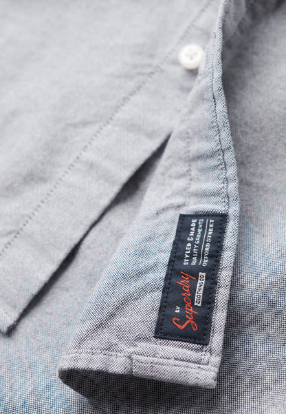 Vintage Oxford Short Sleeve Shirt | Navy