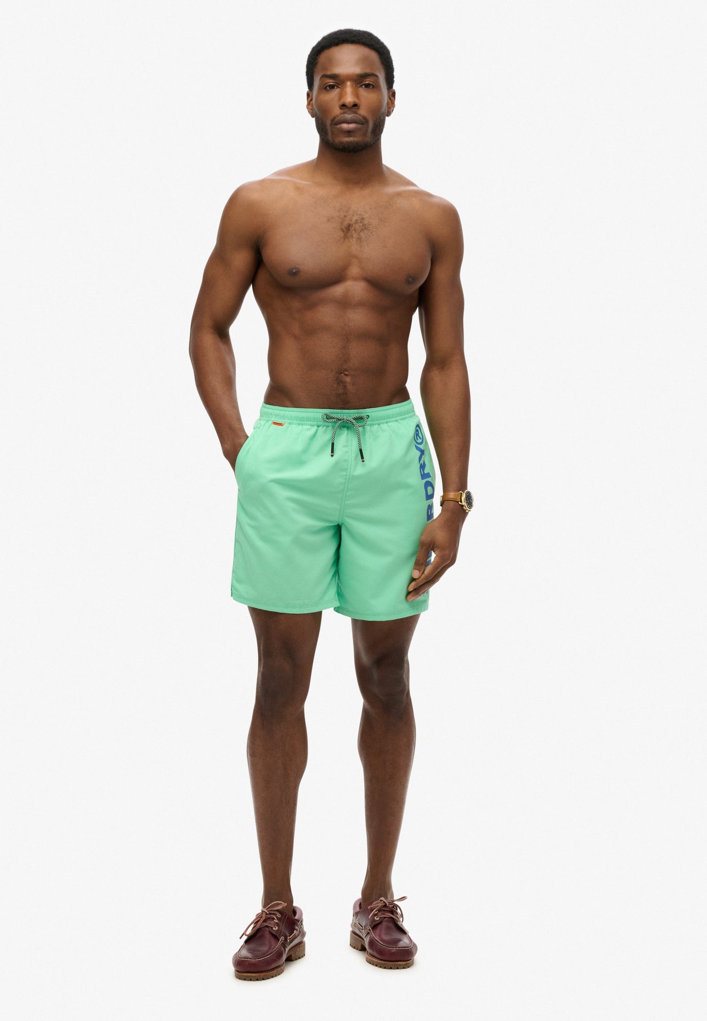 Sport Graphic 17'' Swim Short | Spring Bud Green