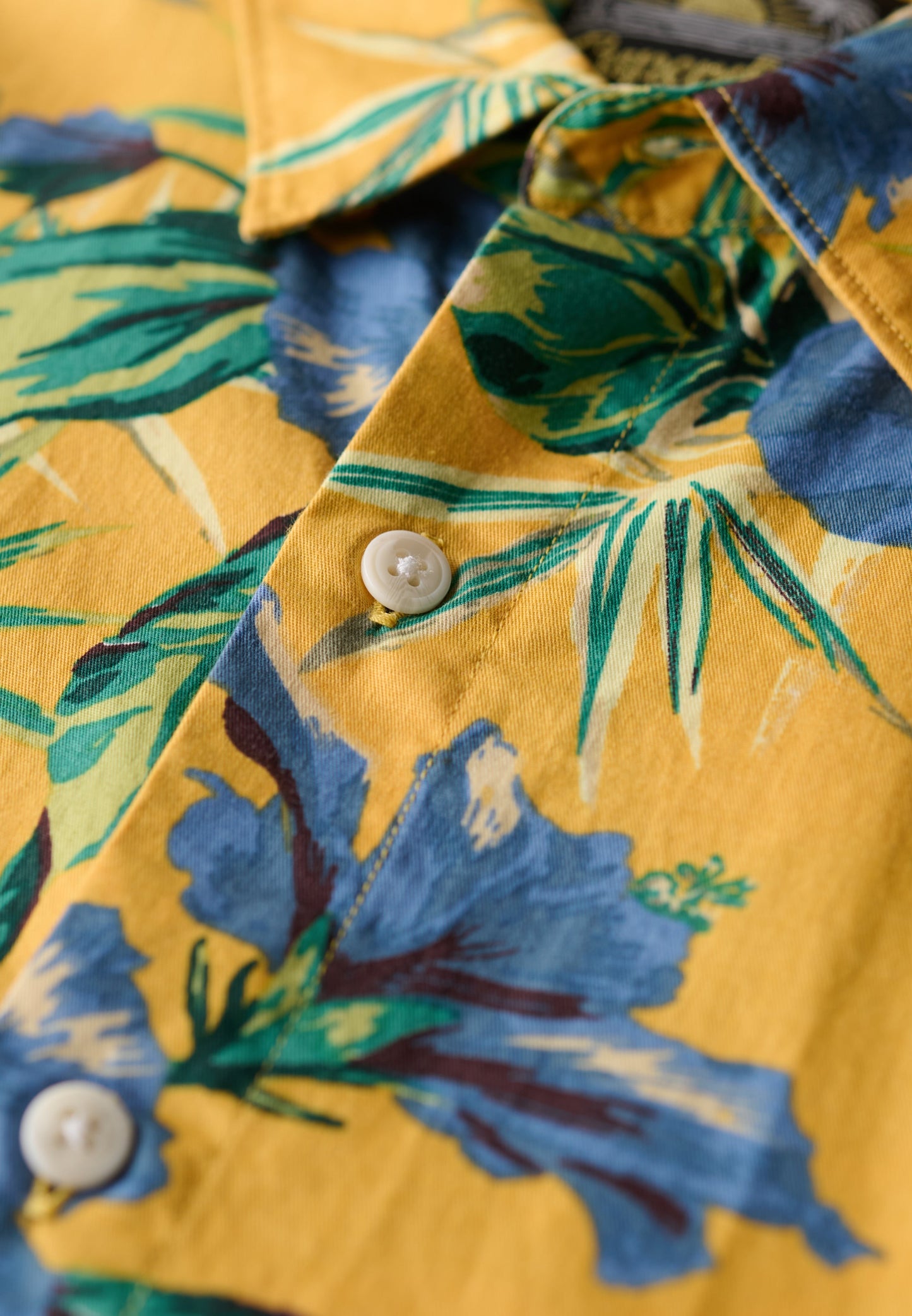 Hawaiian Print Shirt | Hawaiian Yellow
