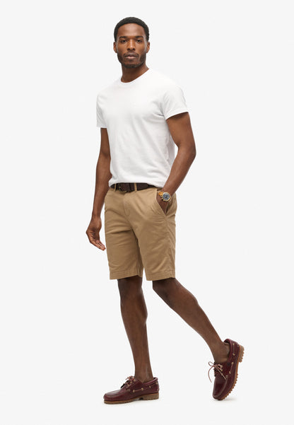 Vintage Slim Fit Chino Short | Desert Beige