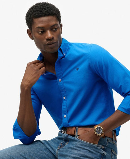 Classic Oxford Long Sleeve Shirt | French Blue