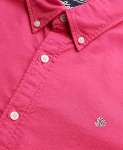 Classic Oxford Long Sleeve Shirt | Magenta Pink