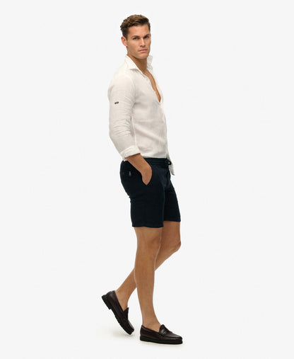 Merchant Linen Short | Eclipse Navy