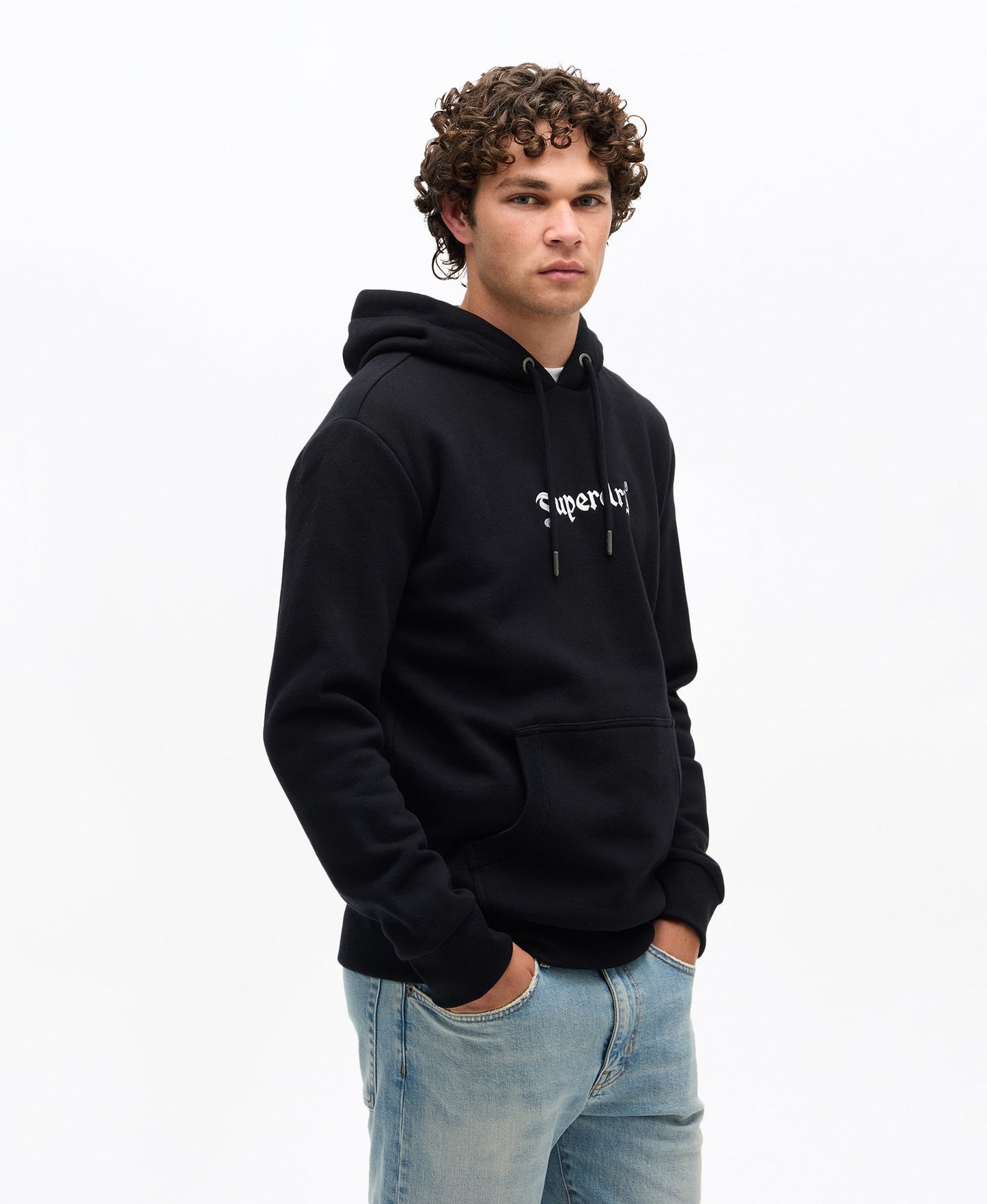Retro Rock Graphic Hoodie | Black