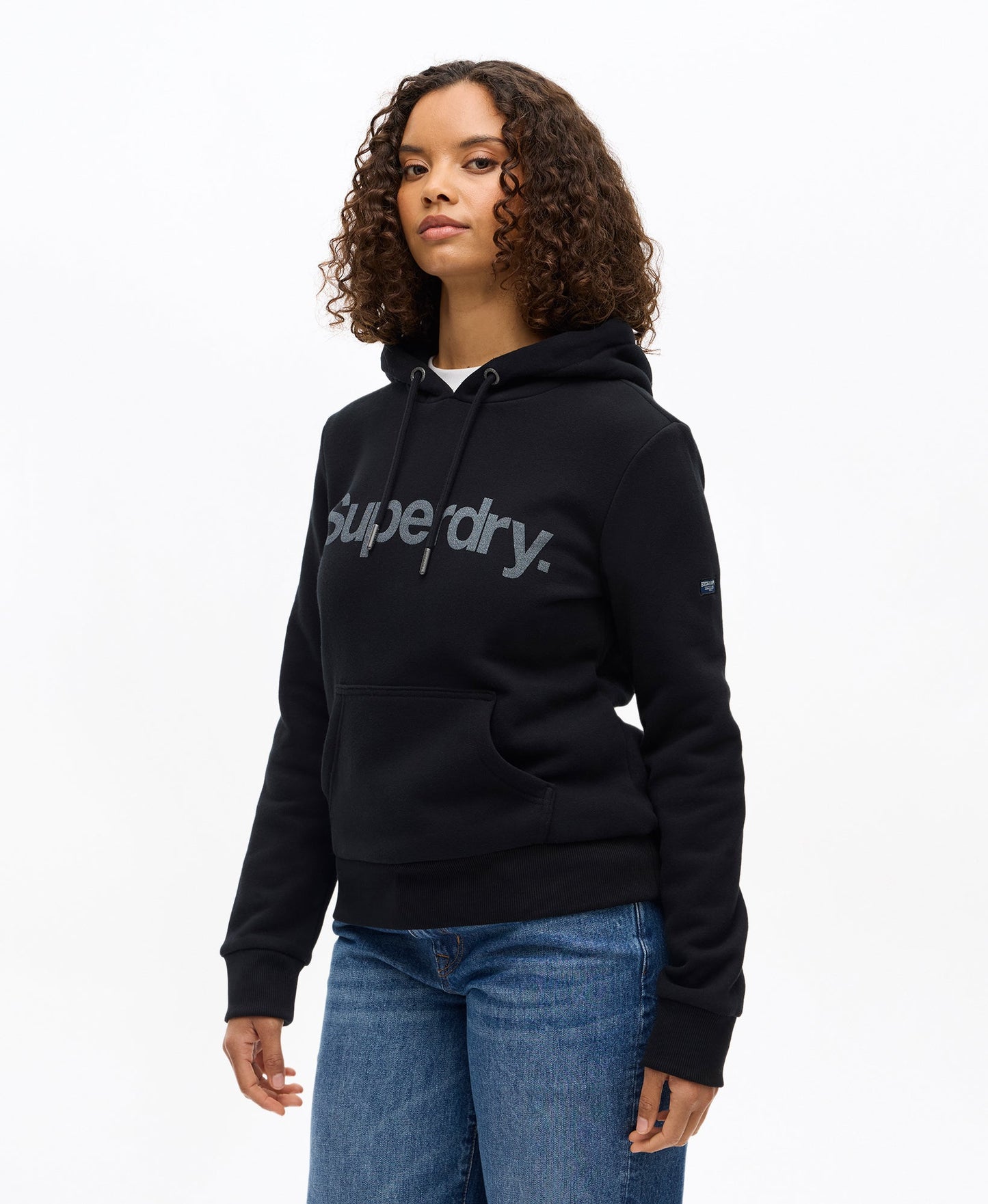Core Logo Hoodie | Black