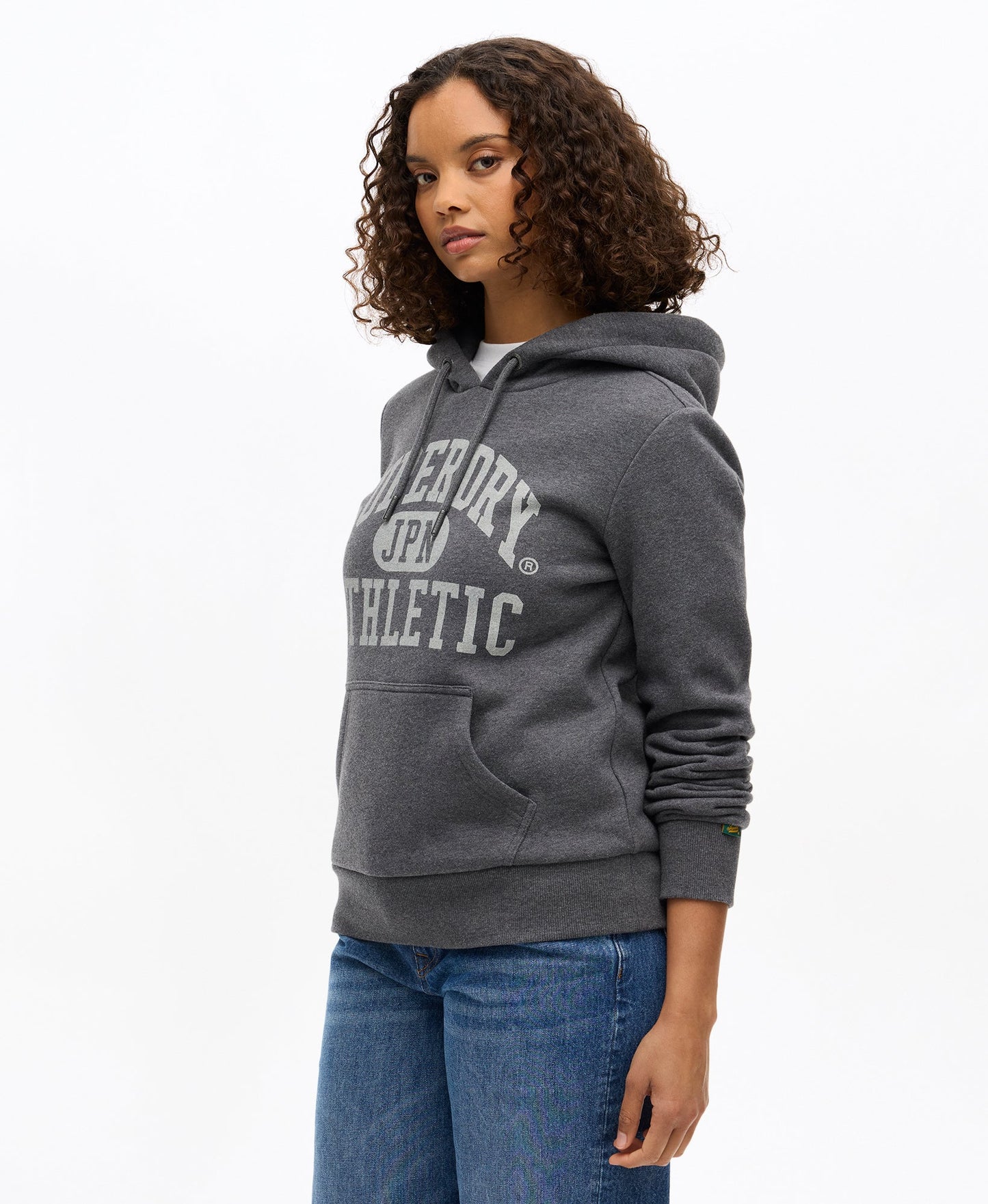 Athletics Hoodie | Granite Grey Marle