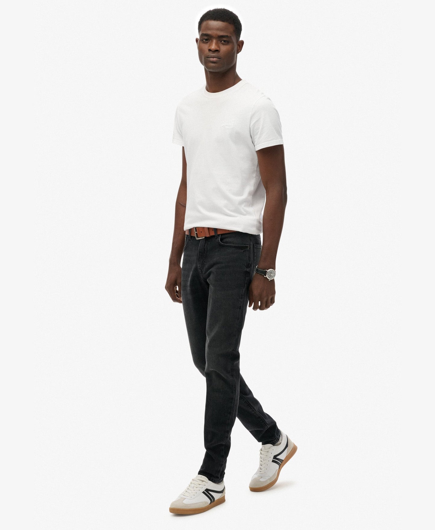 Vintage Slim Jeans | Worn Black 32
