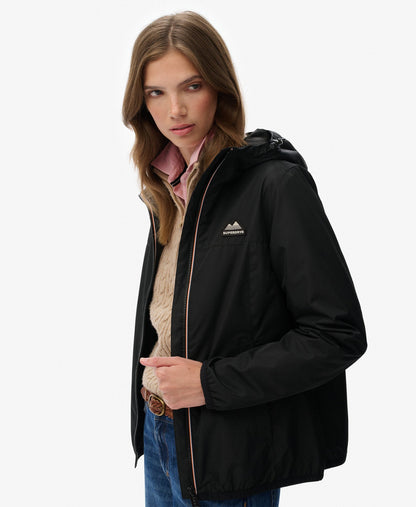 Essential Tri Windbreaker Jacket | Black