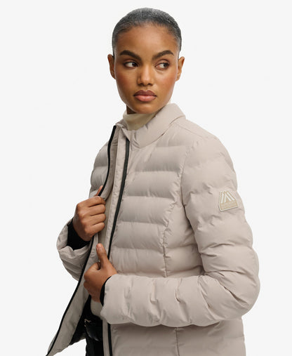 City Fuji Padded Slim Fit Jacket | Chateau Grey