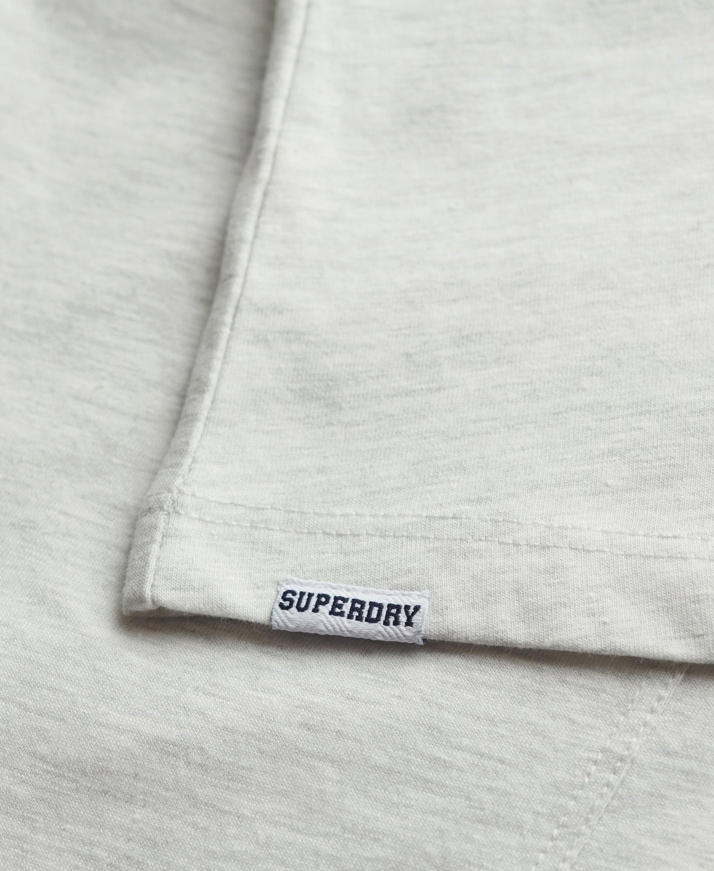 Athletic Essential Slub Slim Fit Tee | Iced Grey Marle