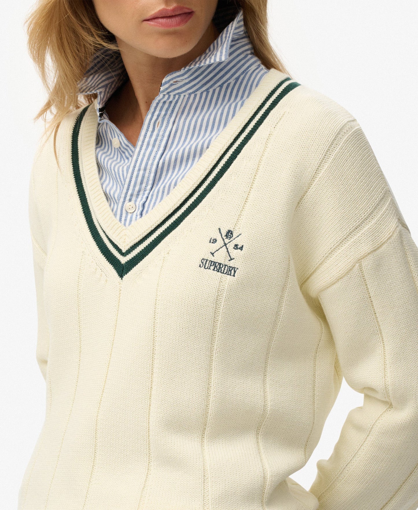 Cricket Club Jumper | Off White