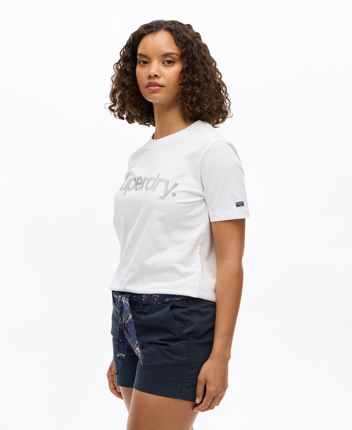 Core Logo Tee | White