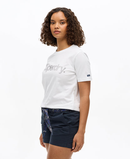 Core Logo Tee | White