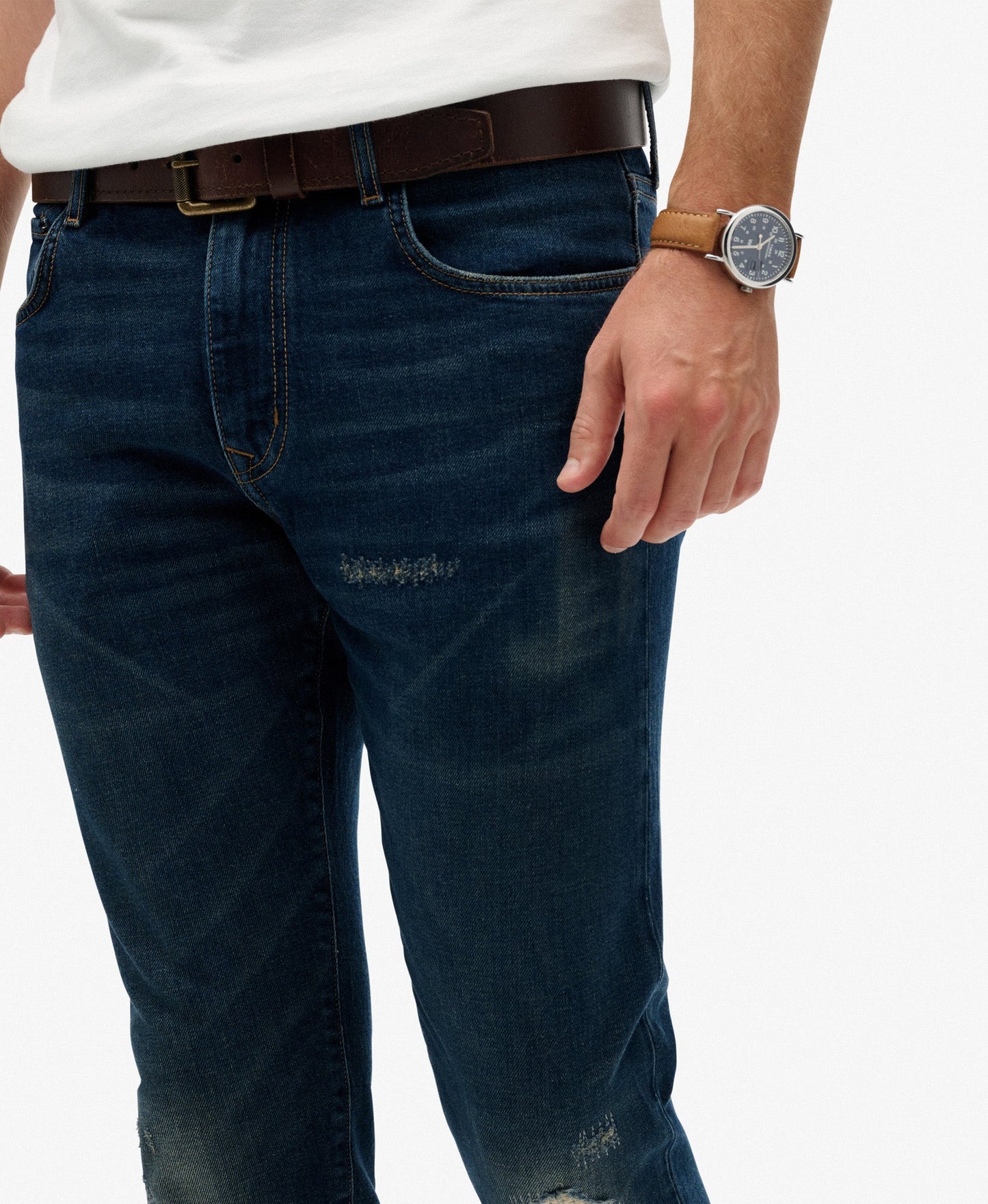 Vintage Slim Jeans | Frontier Repair Blue 32